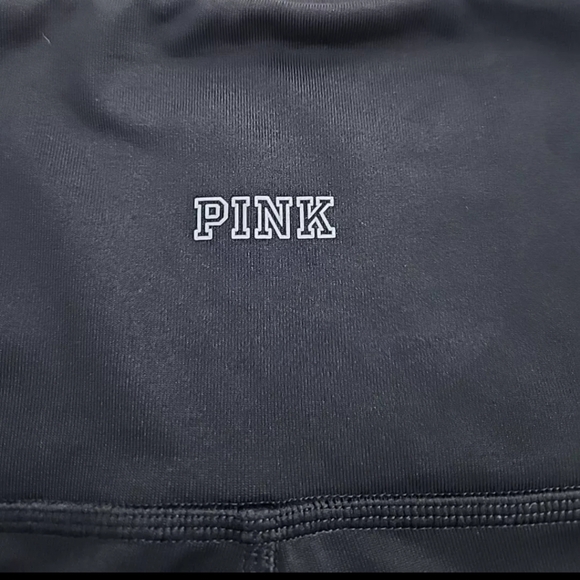 Pink Victoria Secret Ultimate High Waist Bike Short Black Medium 6" - Picture 5 of 5